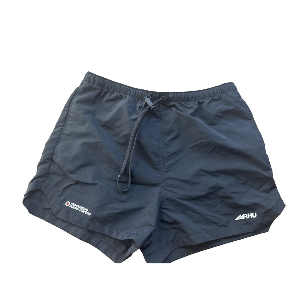 Rhude x Zara Rhuigi RHU Running Work Out Shorts Size L Black